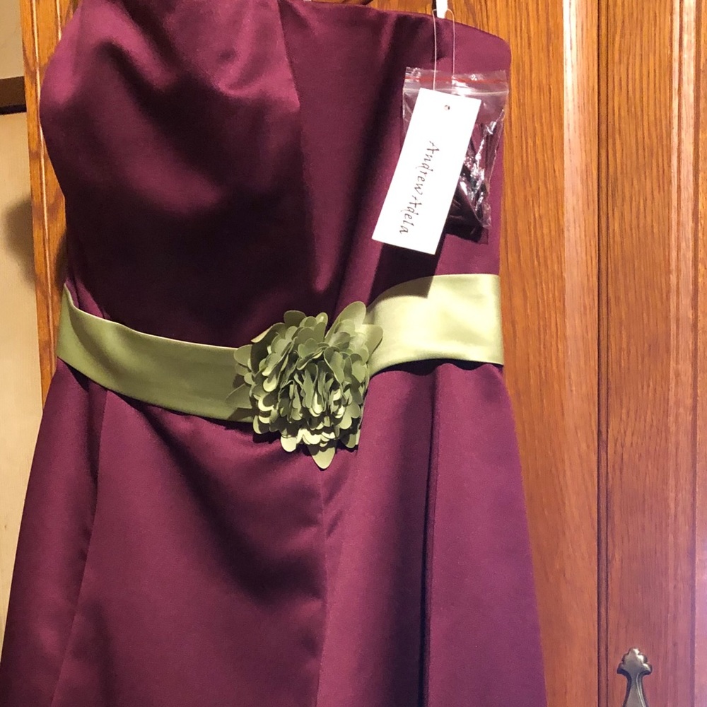 Maroon dress
